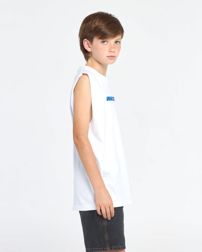 Muscle Socal Junior White