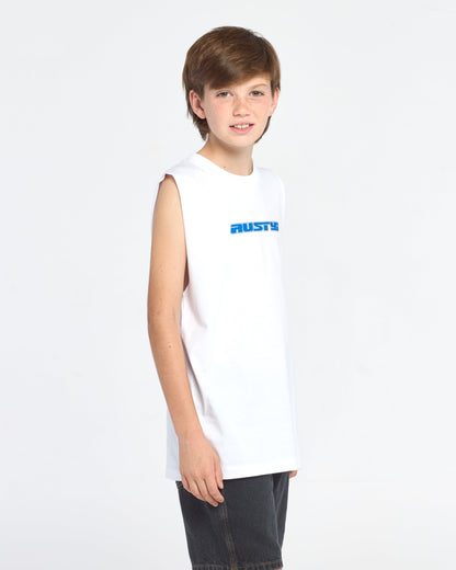 Muscle Socal Junior White