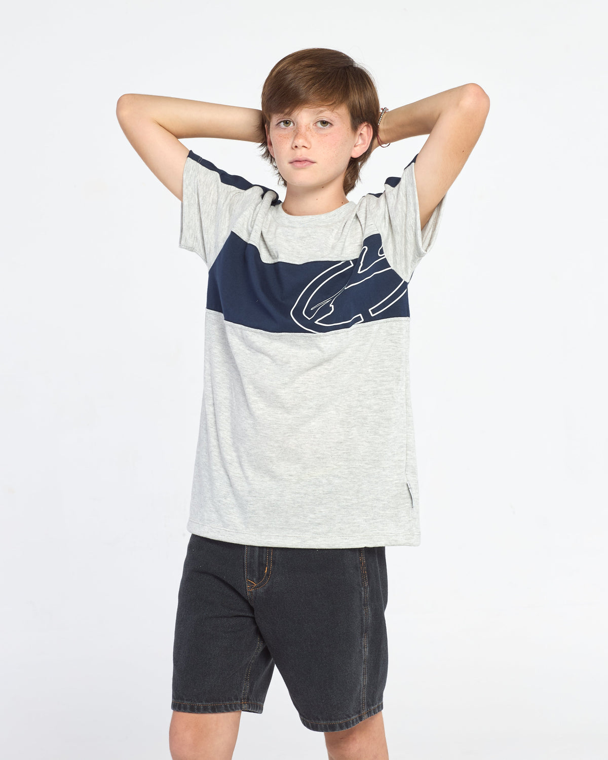 Remera Kill Switch Junior Grey Marle
