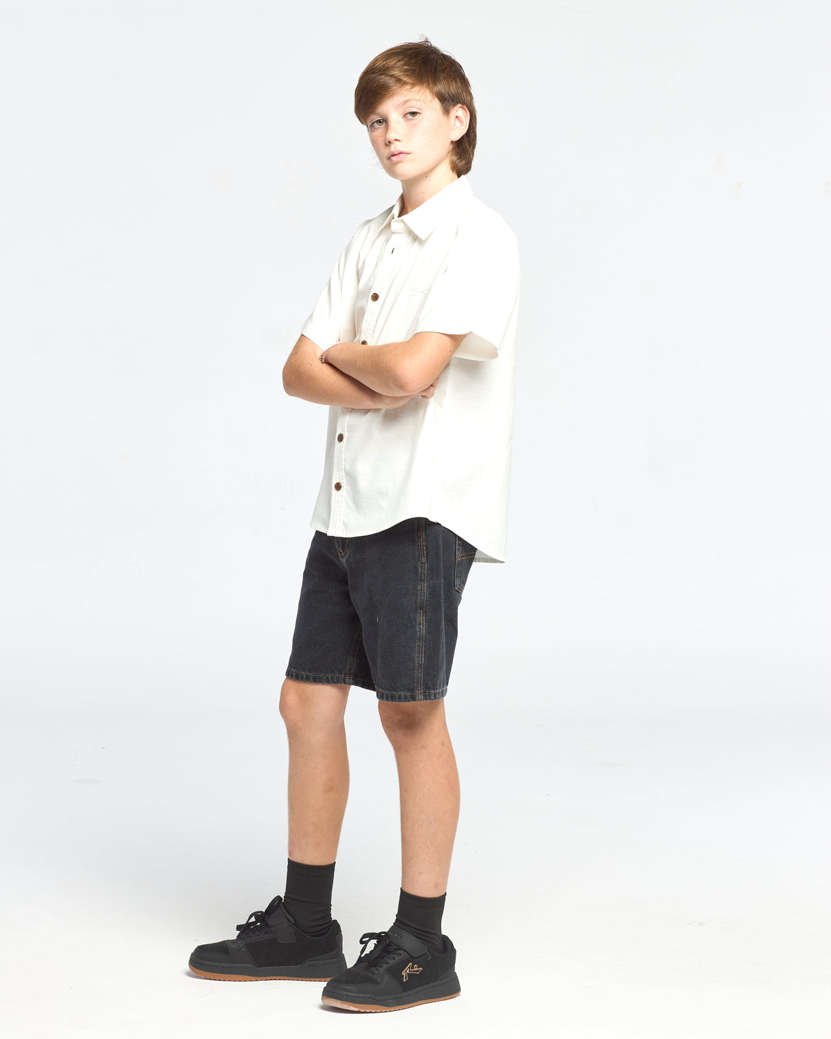 Remera Overtone 4 Junior Off White