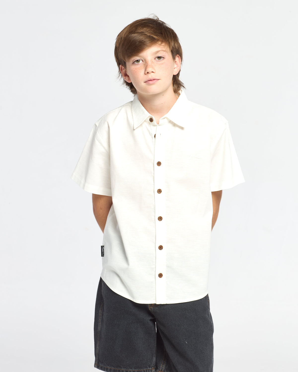 Remera Overtone 4 Junior Off White