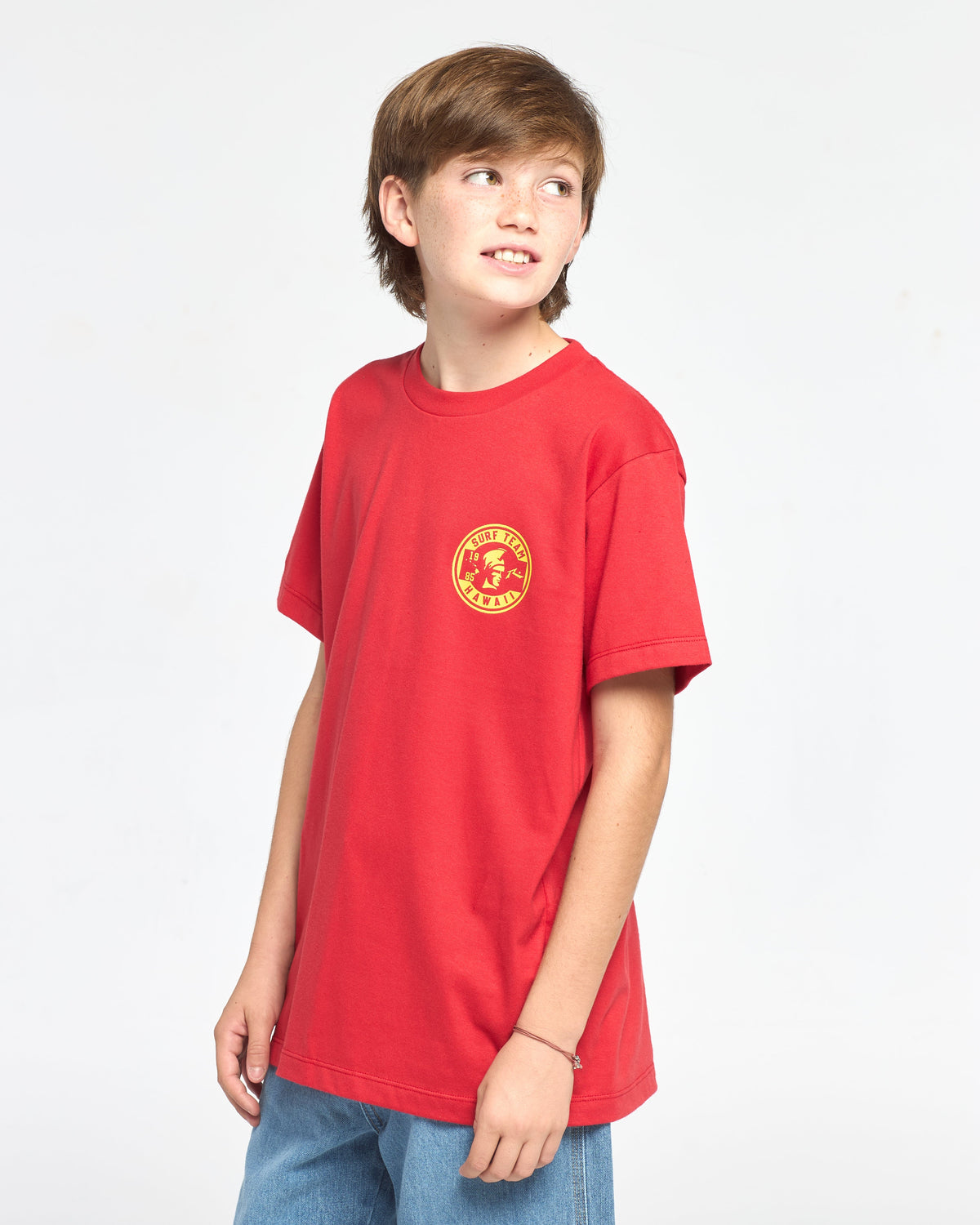Remera Surf Team Junior Vintage Red