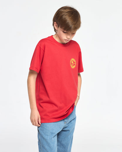 Remera Surf Team Junior Vintage Red