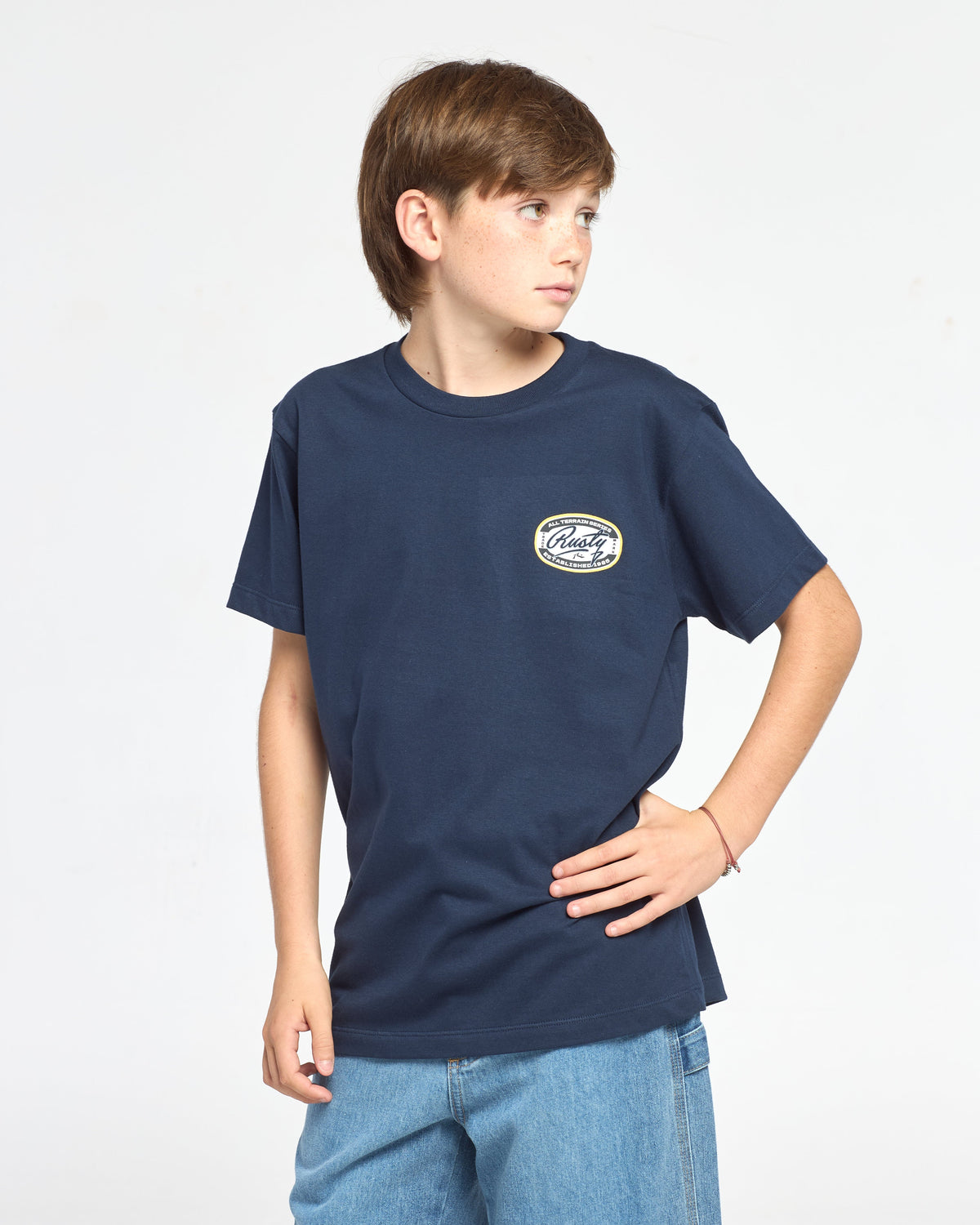 Remera Melville Junior Navy Blue