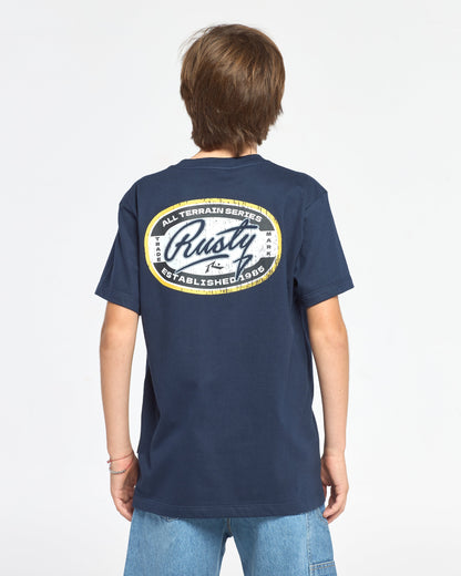 Remera Melville Junior Navy Blue