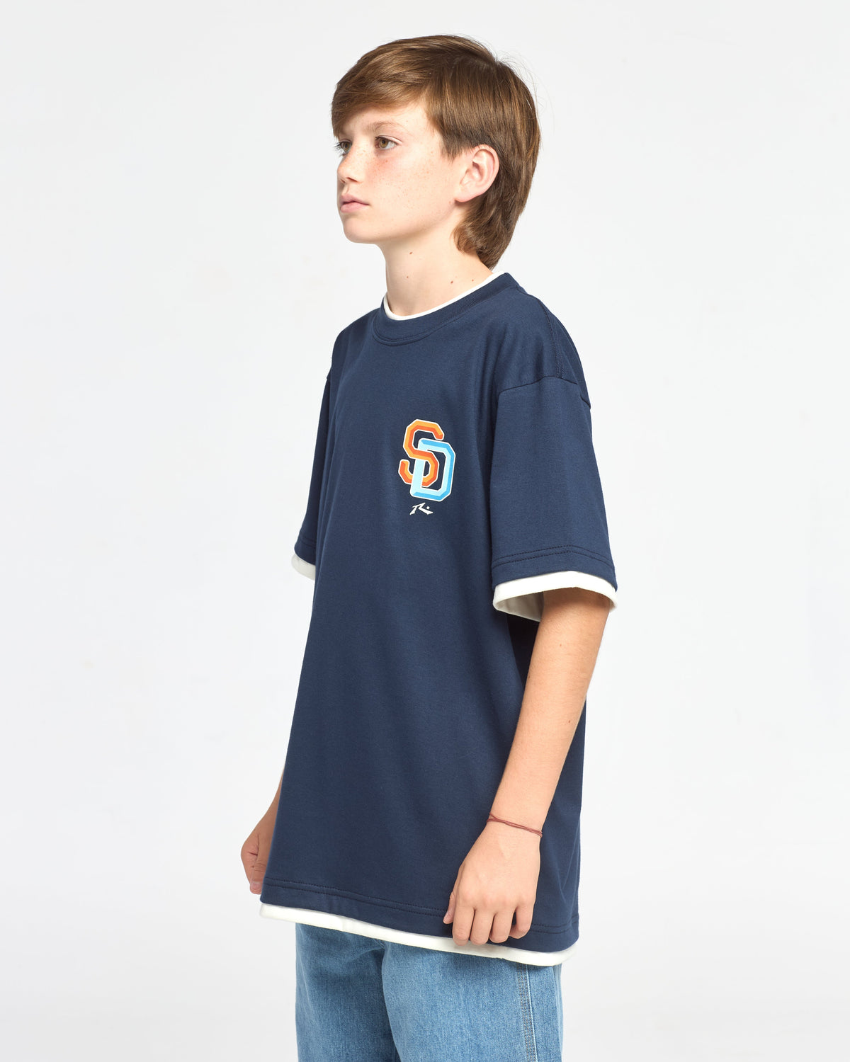 Remera Basewave Ov Junior Navy Blue