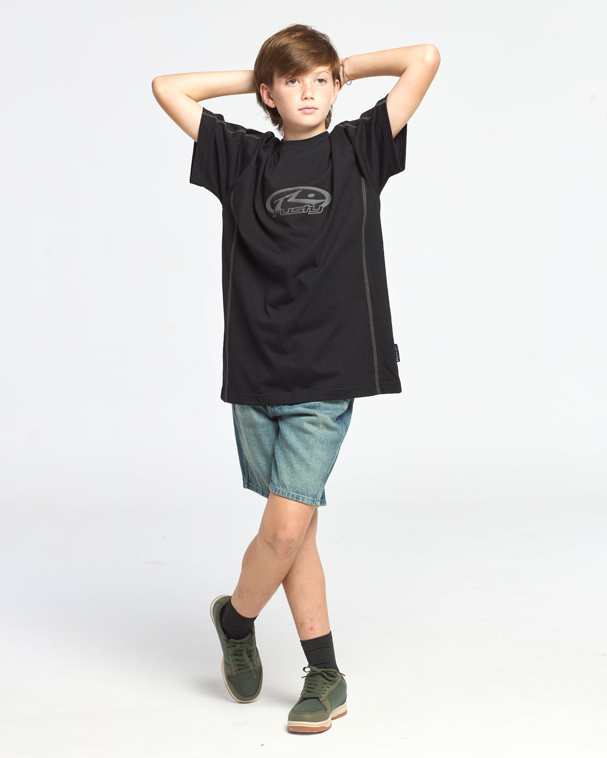 Remera Hit Up Ov Junior Black