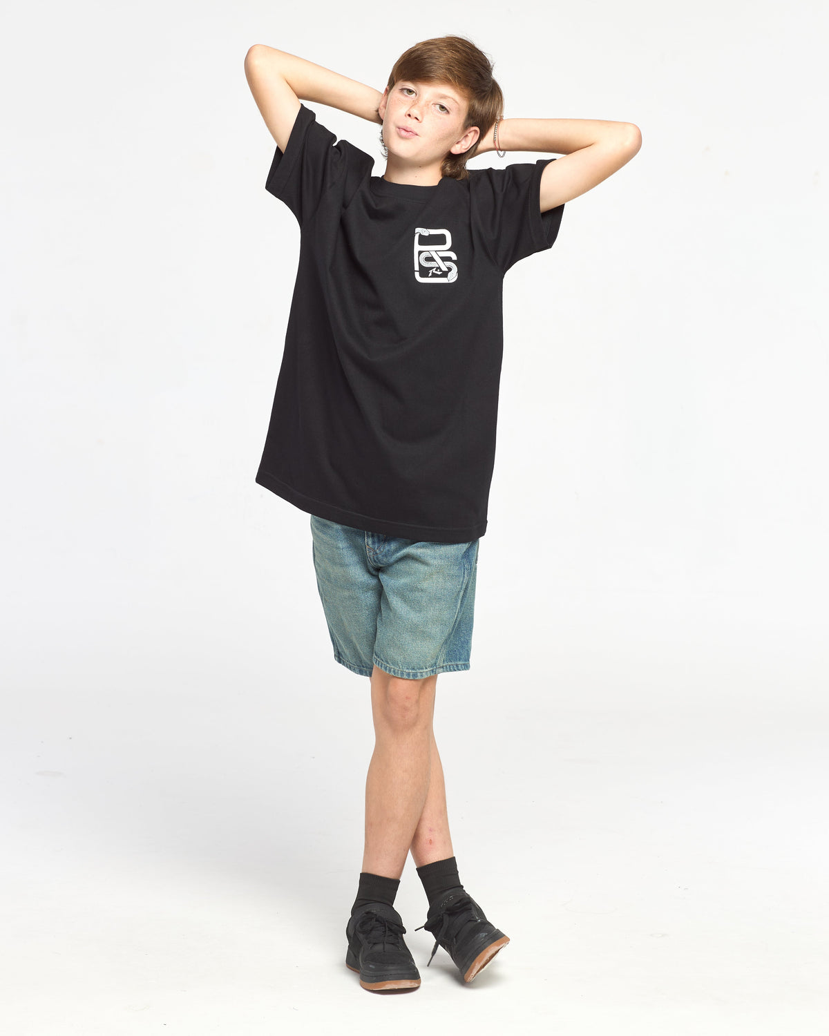 Remera Snakers Ov Junior Black