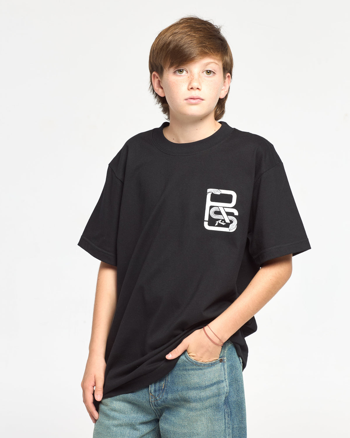 Remera Snakers Ov Junior Black