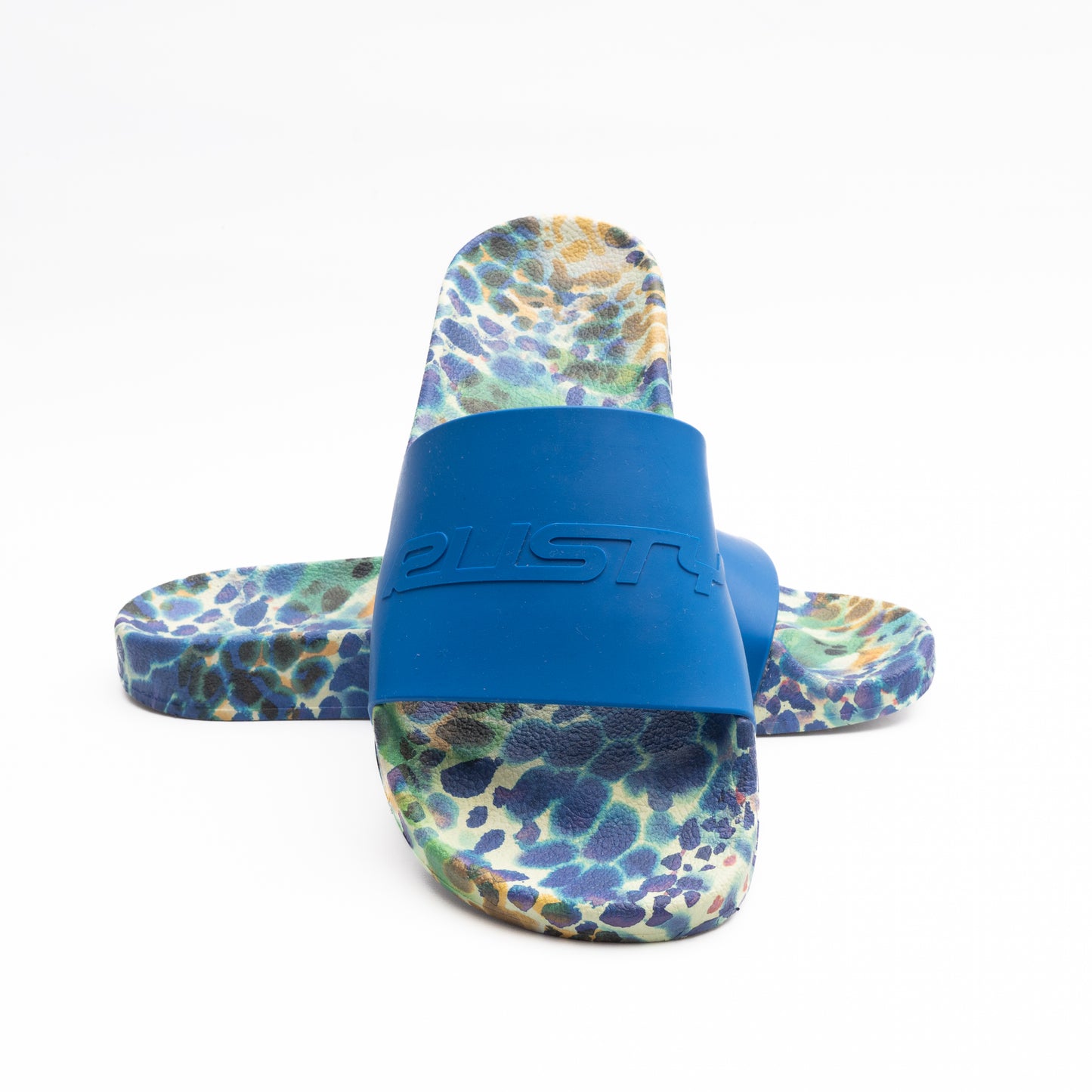 Ojotas Rusty Sea Skin Slide Ld Yonder Blue