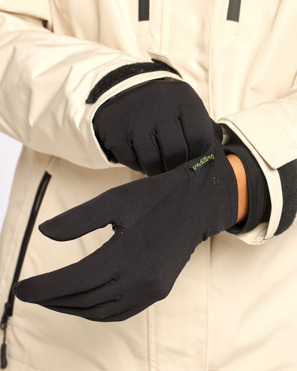Guantes Rusty Rabbit Thermal Lines Gloves Black