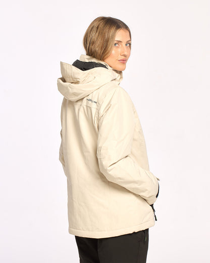 Campera Abrigo Snow Rusty Feelin Womens Snow Jacket Ld Oatmilk