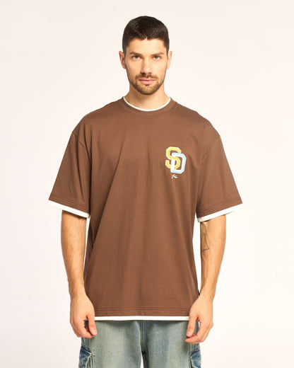 Remera Basewave Ov Brown Java