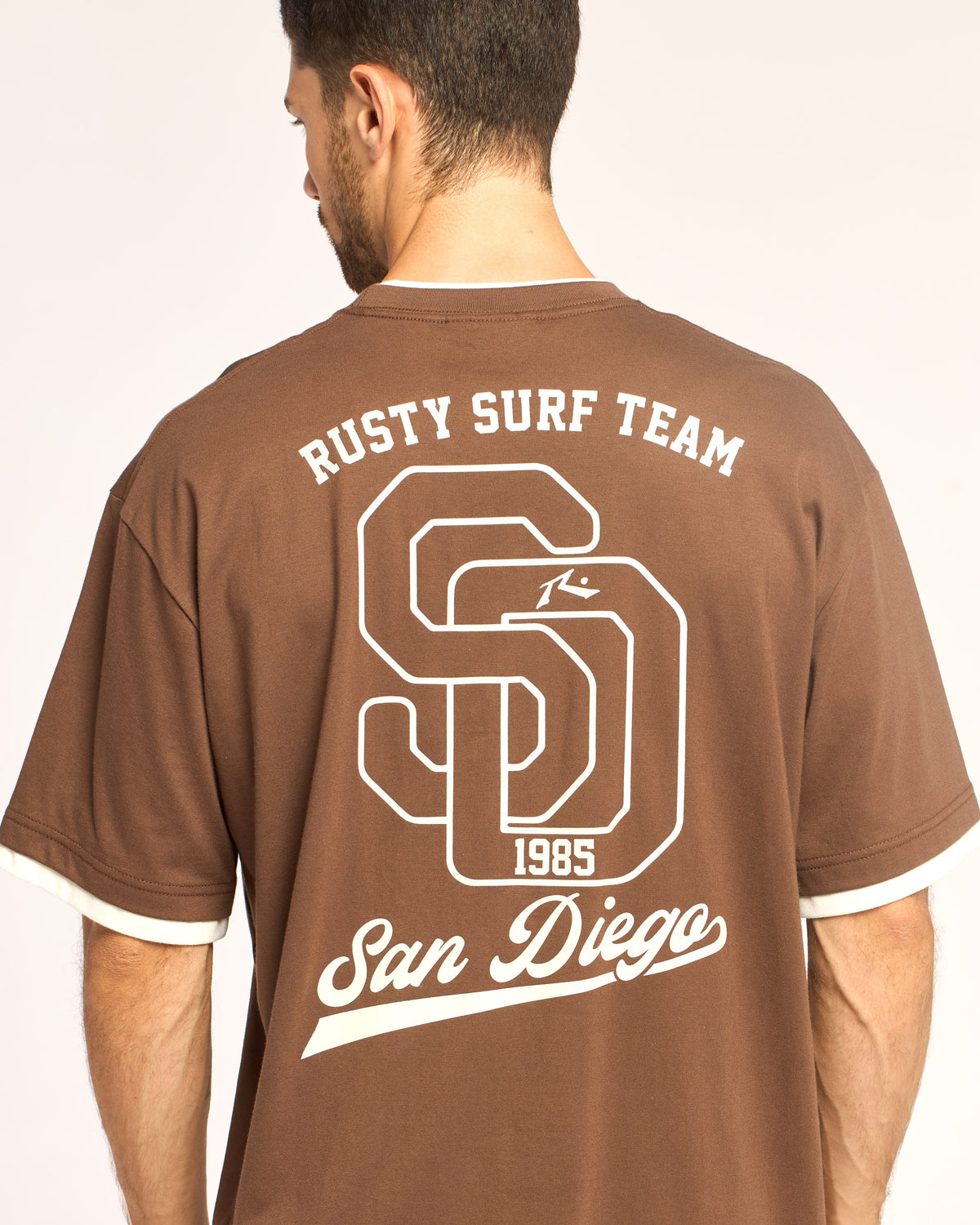 Remera Basewave Ov Brown Java