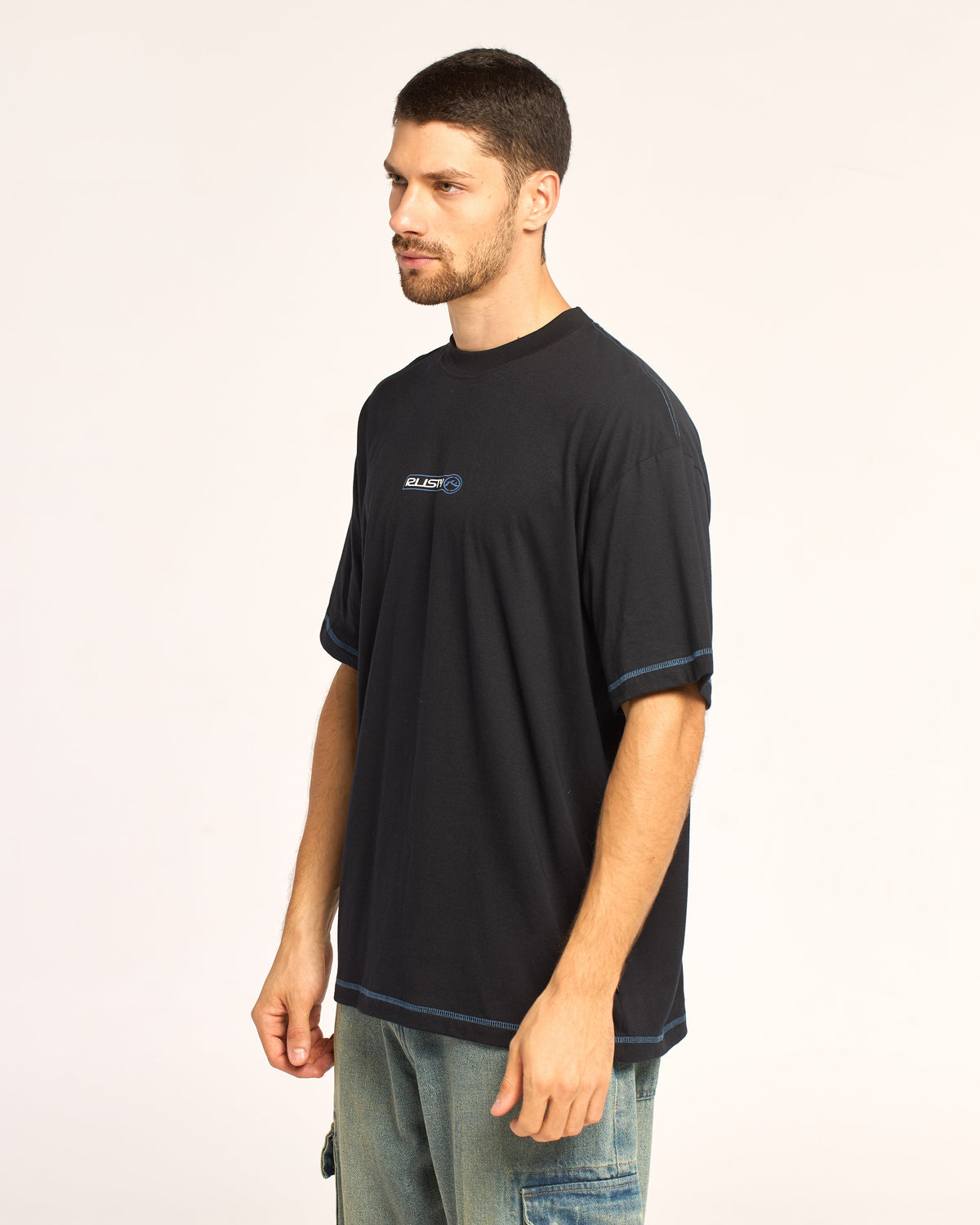 Remera Bus Down Ov Black
