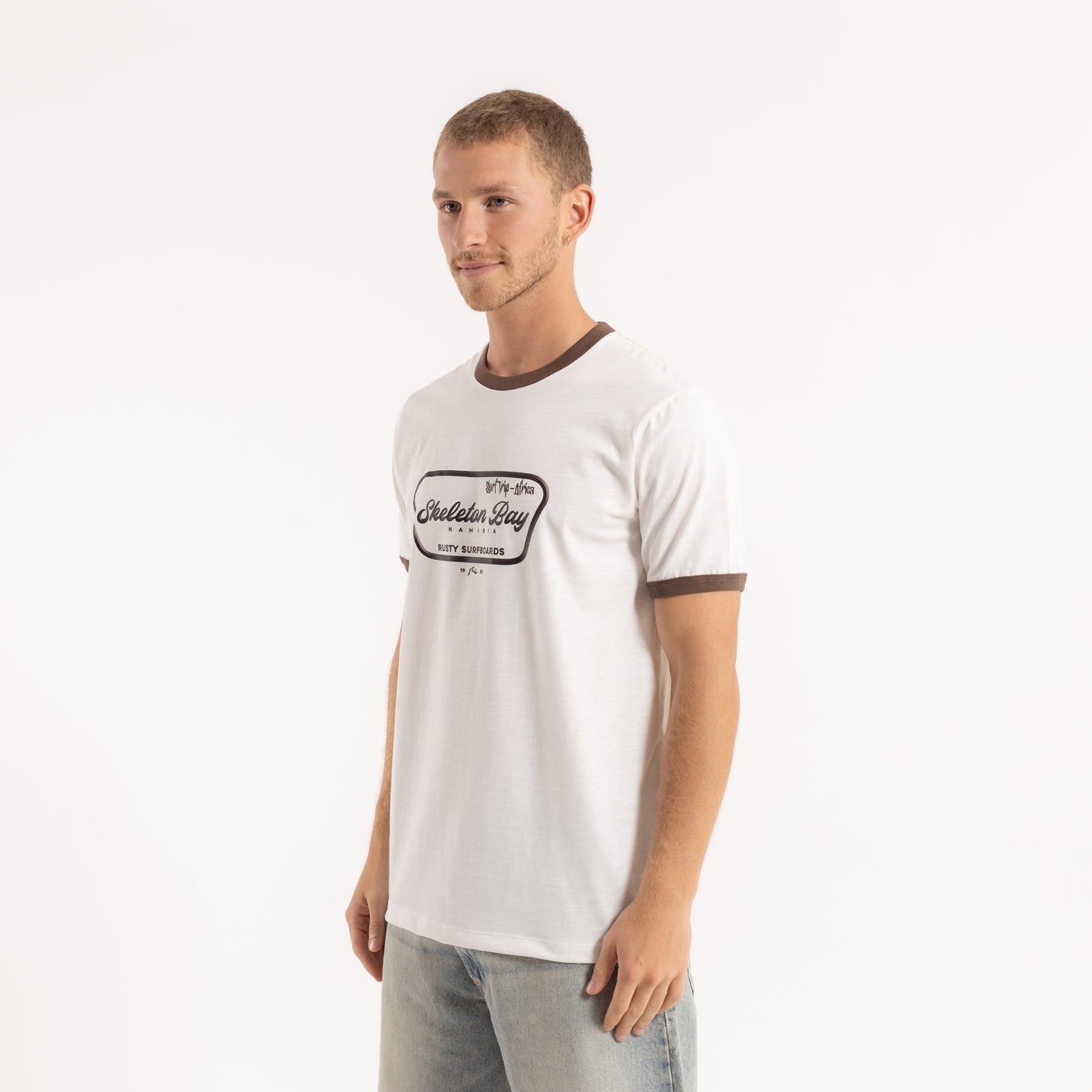Remera Skeleton Bay Off White Flame