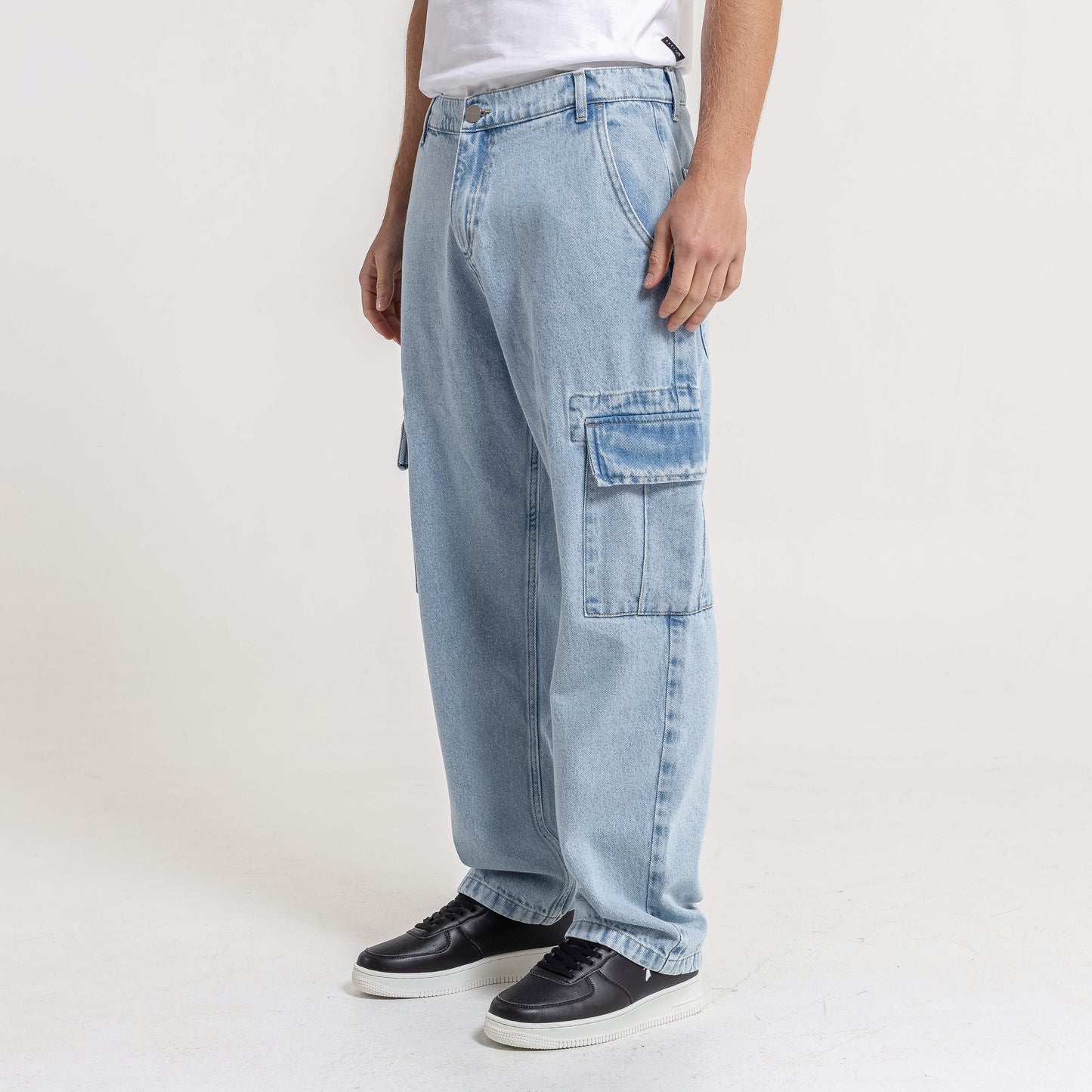 Jean Rambling Cargo Sky Blue