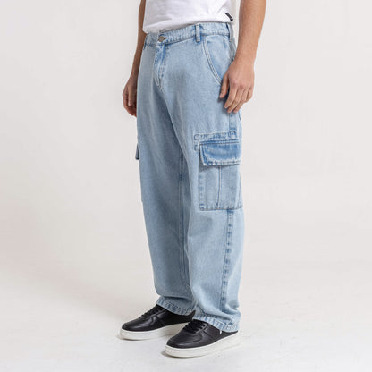 Jean Rambling Cargo Sky Blue