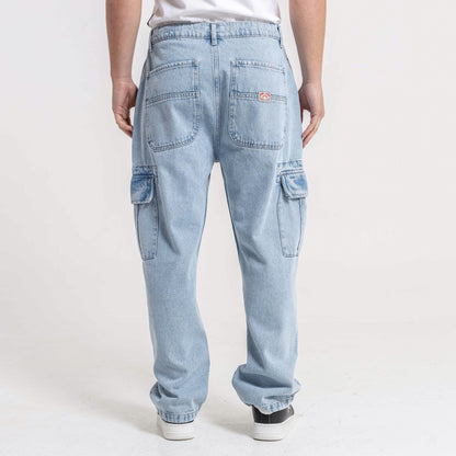Jean Rambling Cargo Sky Blue