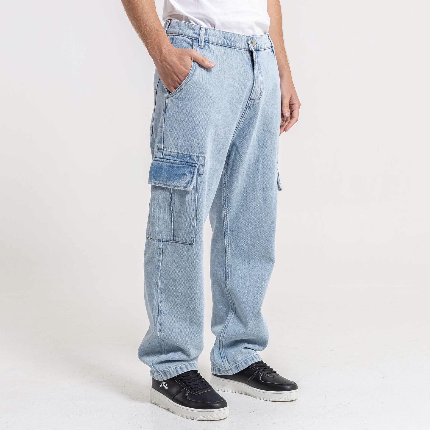 Jean Rambling Charge Junior Sky Blue