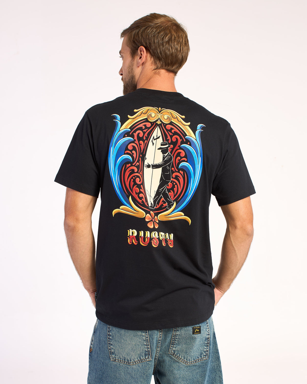 Remera Tango Mar Bravío Black
