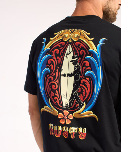 Remera Tango Mar Bravío Black