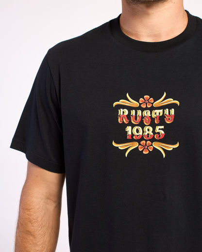 Remera Tango Mar Bravío Black
