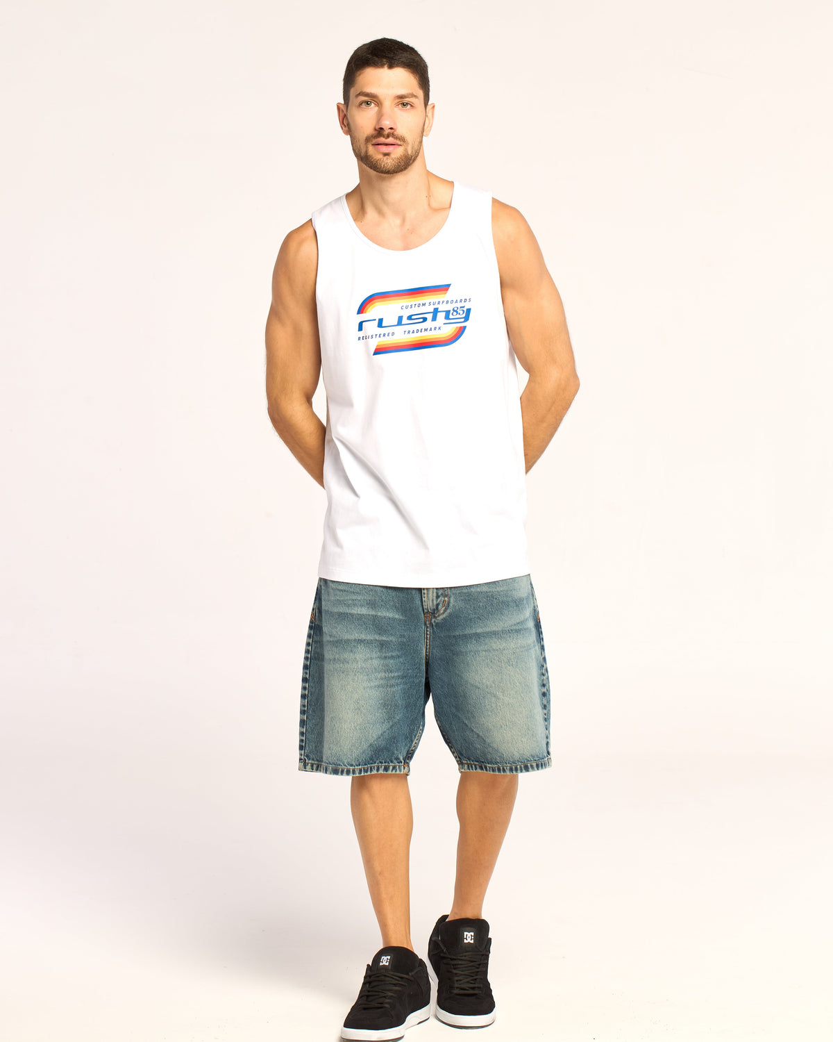 Musculosa Crocker Tank White