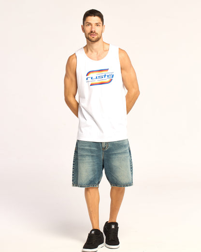Musculosa Crocker Tank White