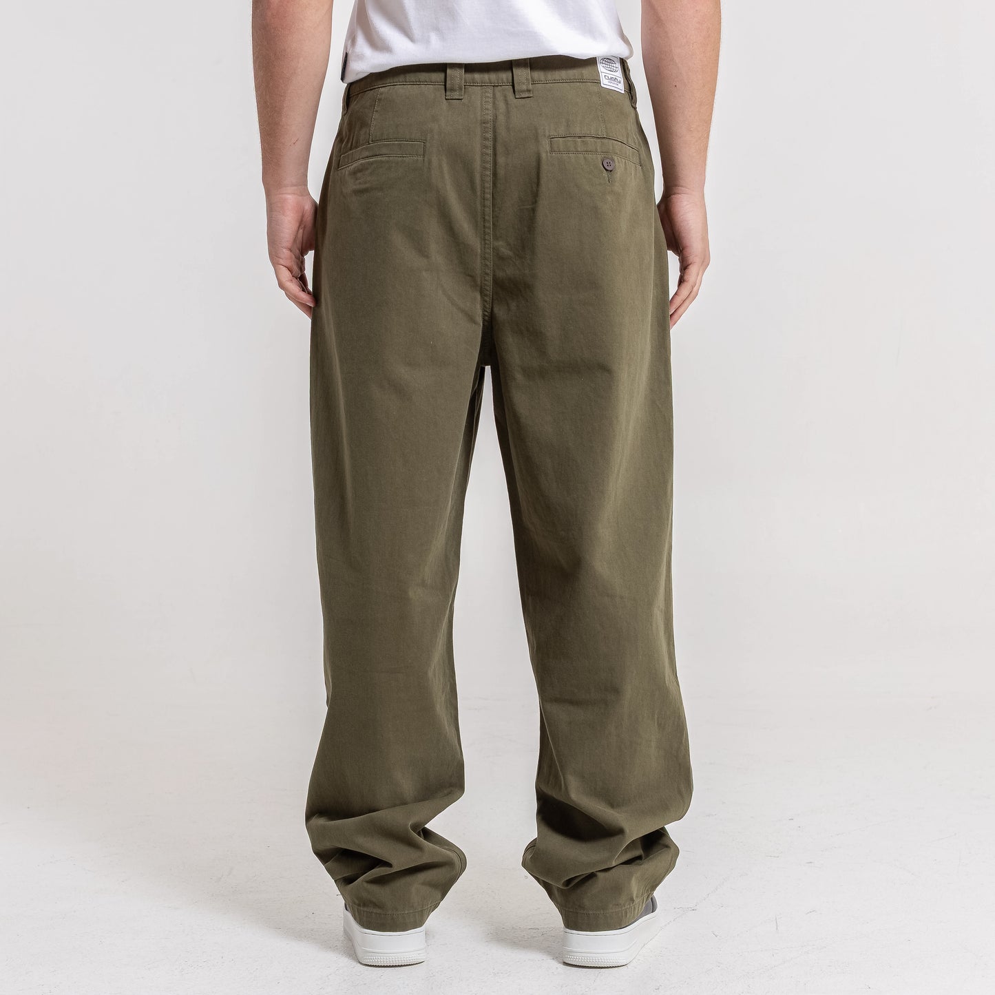 Pantalon Worldwide Pleat Army