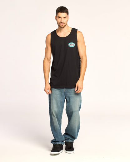 Musculosa Melville Tank Black