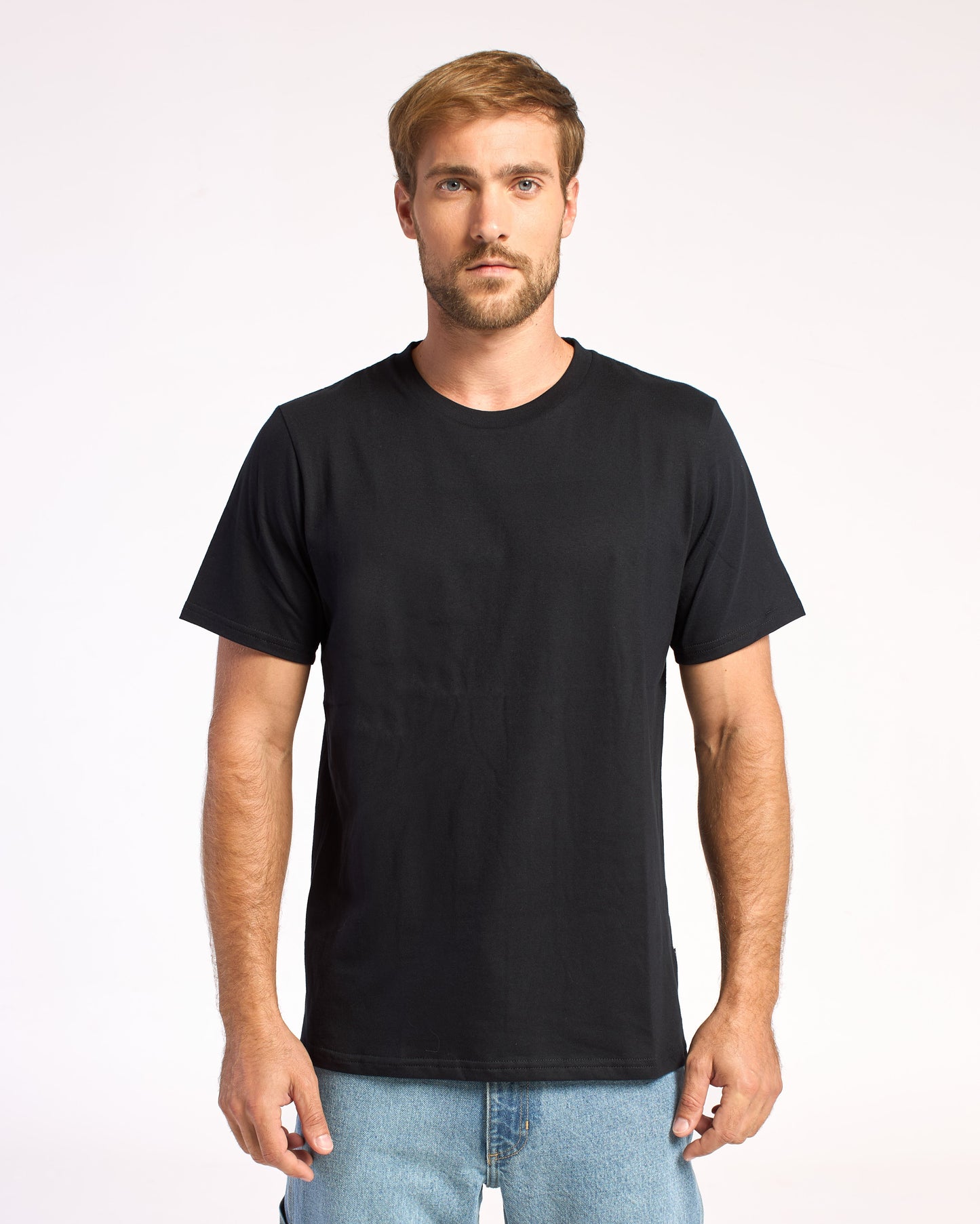 Remera Hombre Rusty Pack 2x1 All Night Blanco Y Negro