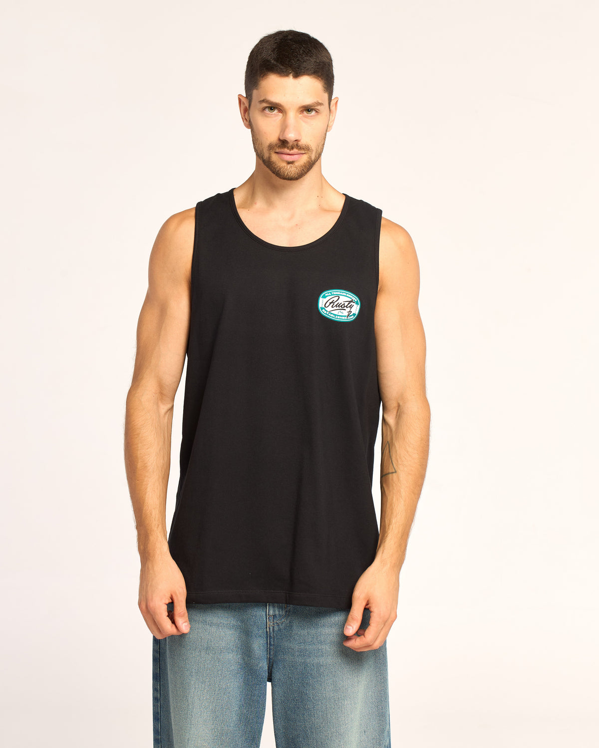 Musculosa Melville Tank Black