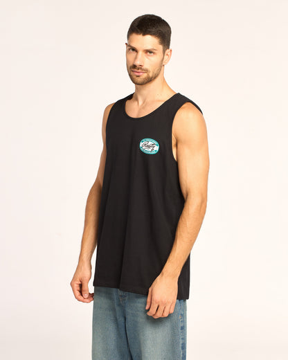 Musculosa Melville Tank Black