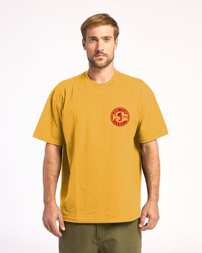 Remera Surf Team Ov Yellow Gold