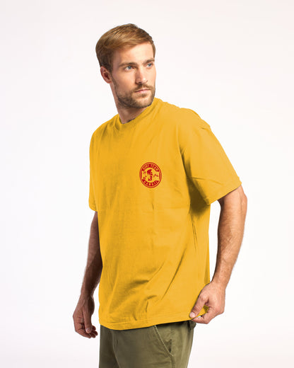 Remera Surf Team Ov Yellow Gold