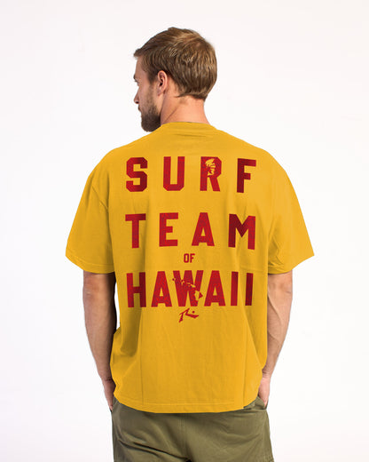Remera Surf Team Ov Yellow Gold