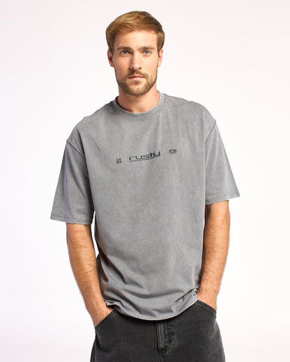 Remera Max Scuare Stop Rx Process Grey