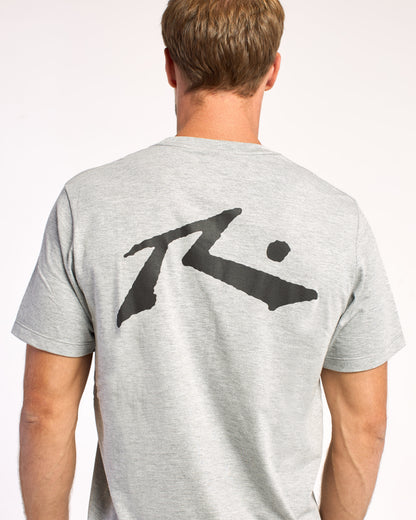 Remera Competition Grey Marle/Black