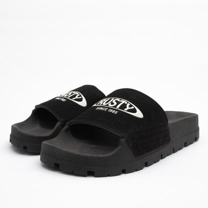 Ojotas Rusty Roval Slide Ld Black