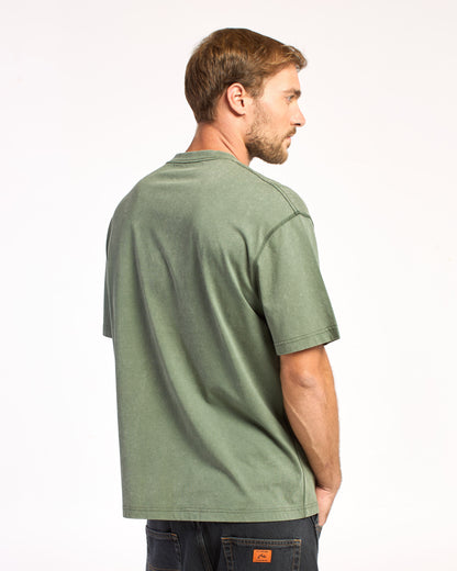 Remera Wild Peace Rx Process Army