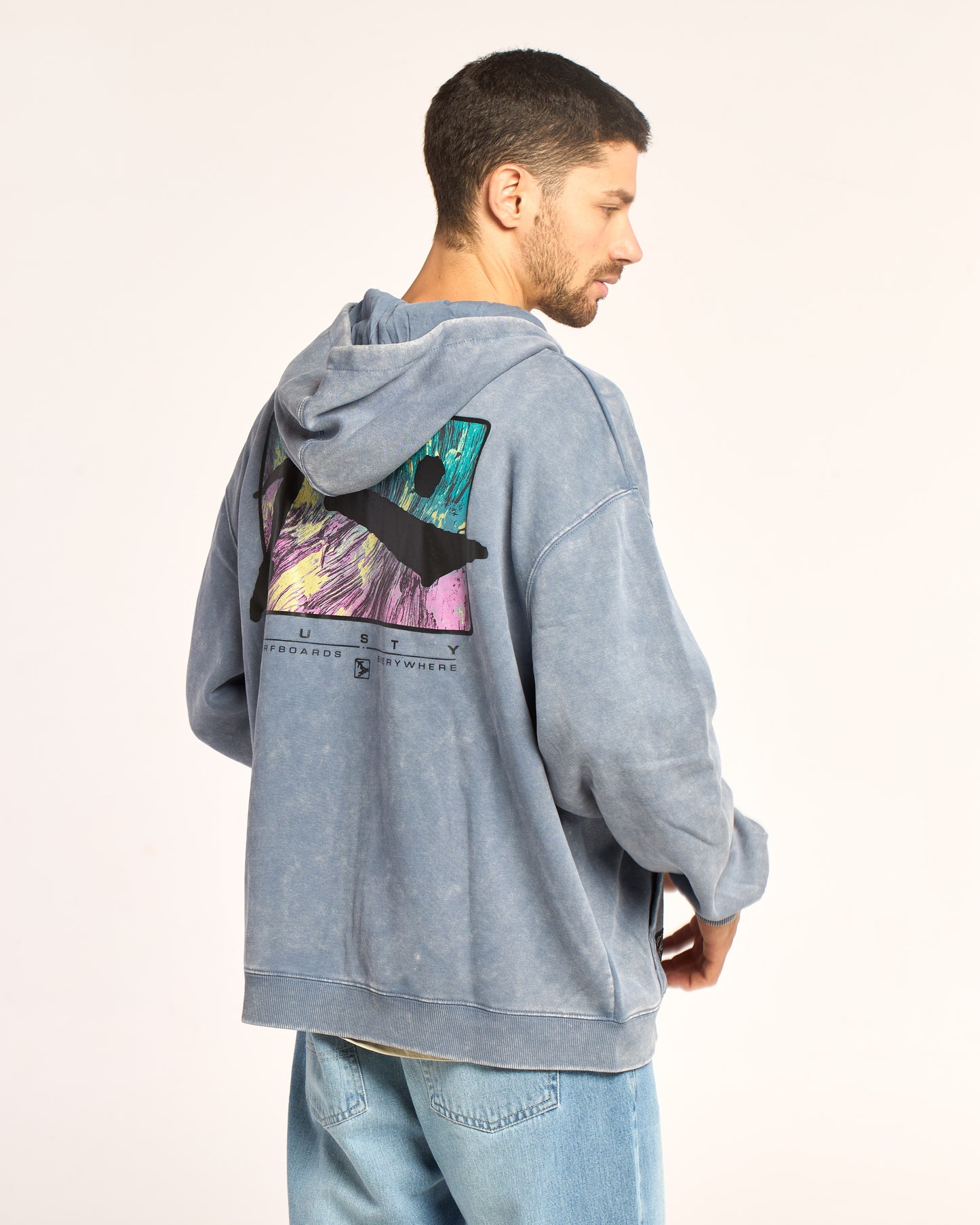 Campera Canguro Morawa Dust Blue
