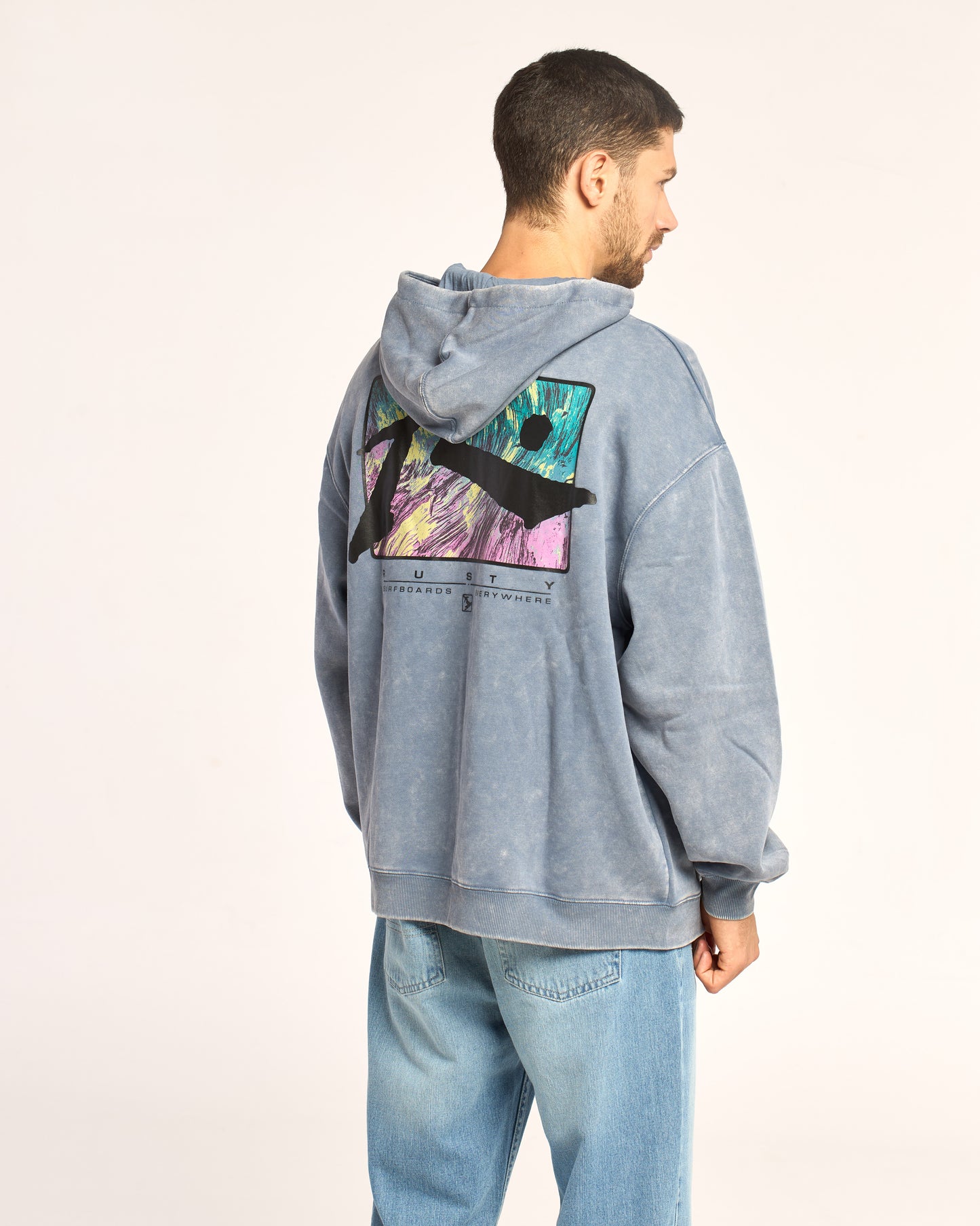 Campera Canguro Morawa Dust Blue