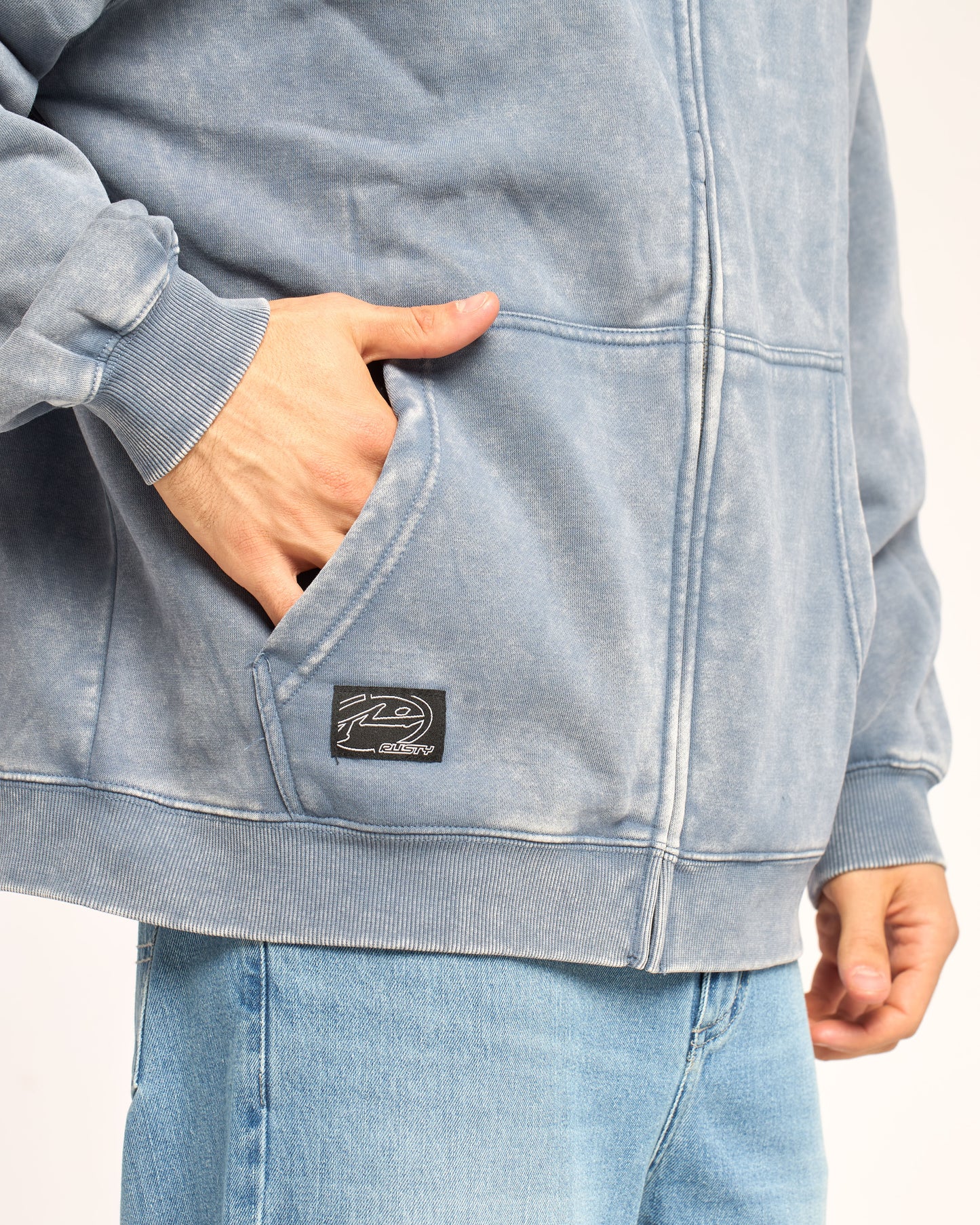 Campera Canguro Morawa Dust Blue