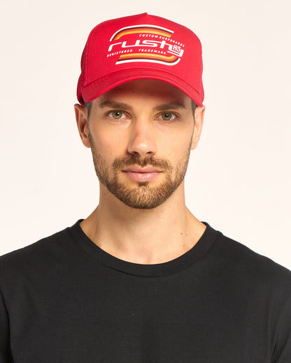 Gorra Crocker Trucker Red