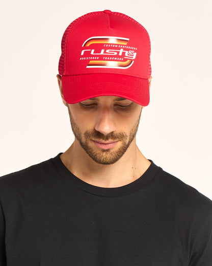 Gorra Crocker Trucker Red