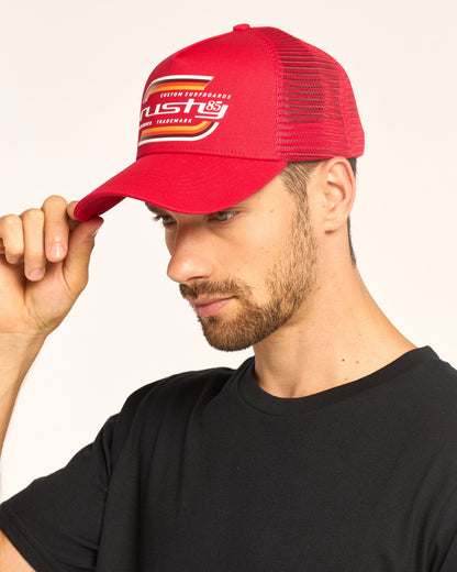 Gorra Crocker Trucker Red