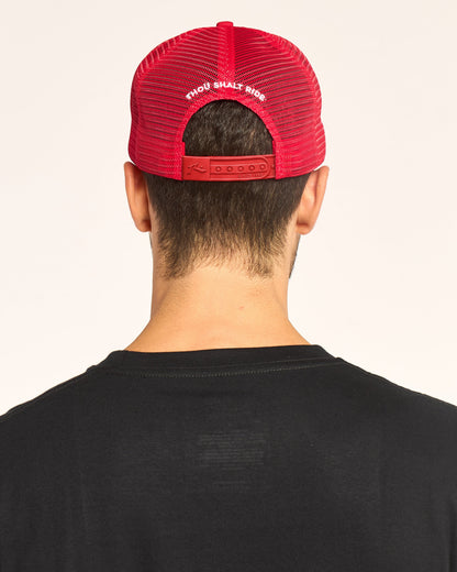 Gorra Crocker Trucker Red