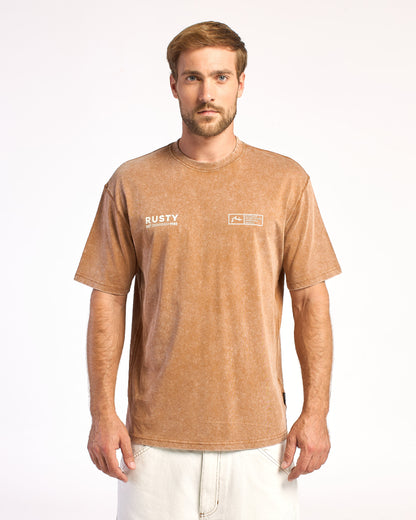 Remera Lukari Rx Process Brown