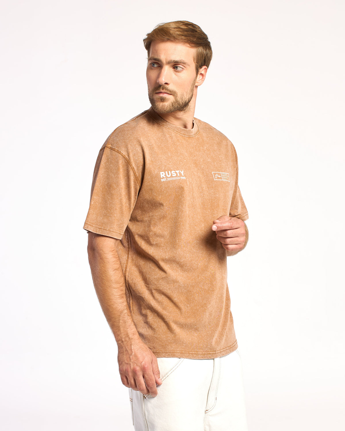 Remera Lukari Rx Process Brown